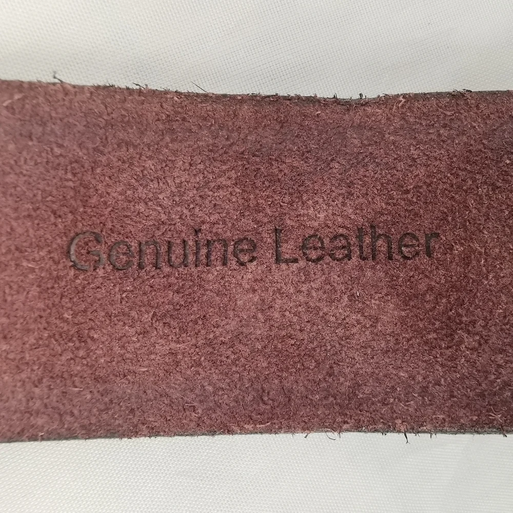 Zanzara 40 Dark Brown Leather Heavy Duty Belt